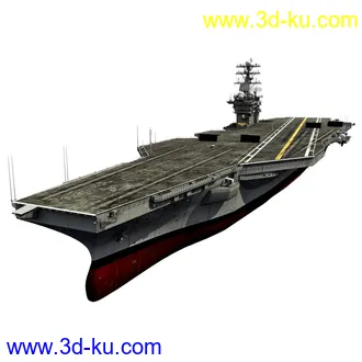斯坦尼斯号航空母舰模型,USS John C Stennis CVN-74航空母舰模型的图片