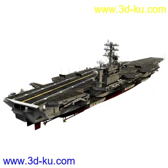 斯坦尼斯号航空母舰模型,USS John C Stennis CVN-74航空母舰模型的图片