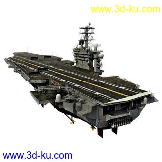 斯坦尼斯号航空母舰模型,USS John C Stennis CVN-74航空母舰模型的图片