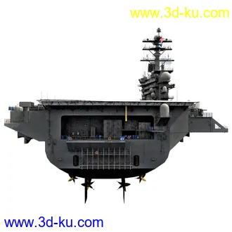 斯坦尼斯号航空母舰模型,USS John C Stennis CVN-74航空母舰模型的图片