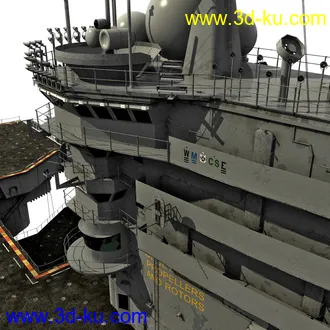 斯坦尼斯号航空母舰模型,USS John C Stennis CVN-74航空母舰模型的图片