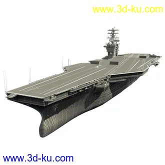 斯坦尼斯号航空母舰模型,USS John C Stennis CVN-74航空母舰模型的图片