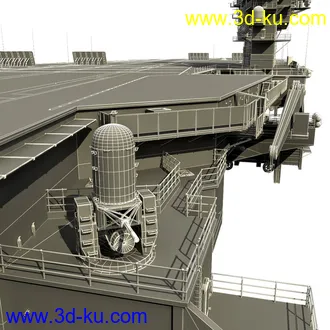 斯坦尼斯号航空母舰模型,USS John C Stennis CVN-74航空母舰模型的图片