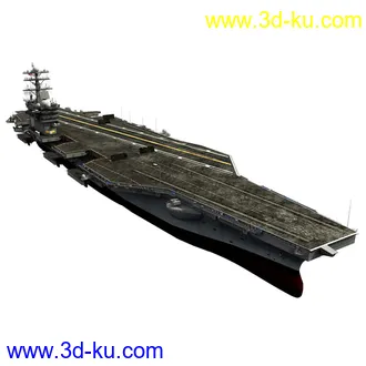 斯坦尼斯号航空母舰模型,USS John C Stennis CVN-74航空母舰模型的图片