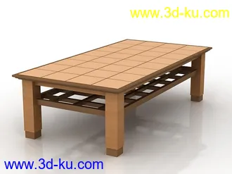桌子模型,储物柜模型合集共30个的图片