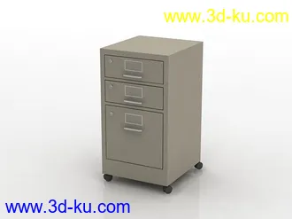 桌子模型,储物柜模型合集共30个的图片