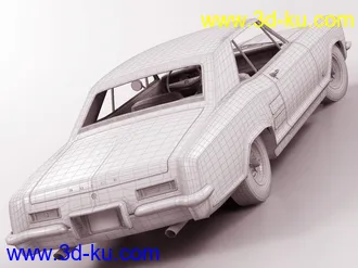 别克Riviera 1963款汽车模型,别克老款汽车模型的图片
