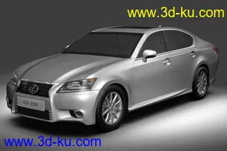 雷克萨斯GS350轿车模型,雷克萨斯GS2013款汽车模型的图片