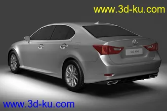 雷克萨斯GS350轿车模型,雷克萨斯GS2013款汽车模型的图片