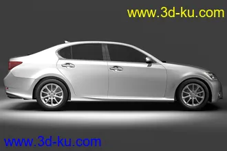 雷克萨斯GS350轿车模型,雷克萨斯GS2013款汽车模型的图片