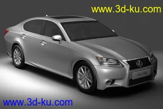 雷克萨斯GS350轿车模型,雷克萨斯GS2013款汽车模型的图片