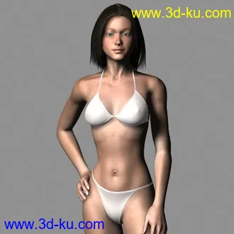 女孩模型,Alicia人物模型的图片