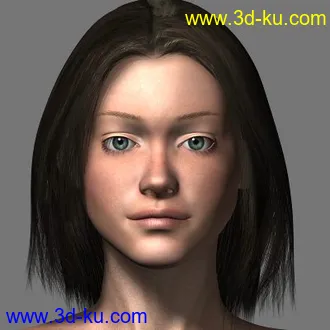 女孩模型,Alicia人物模型的图片