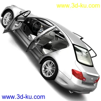 英菲尼迪2009款汽车,英菲尼迪G37轿车模型的图片