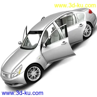 英菲尼迪2009款汽车,英菲尼迪G37轿车模型的图片12