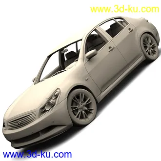 英菲尼迪2009款汽车,英菲尼迪G37轿车模型的图片18