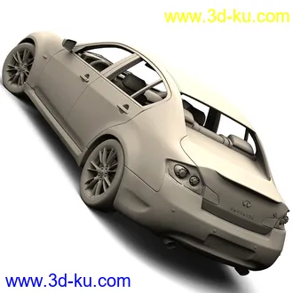 英菲尼迪2009款汽车,英菲尼迪G37轿车模型的图片19