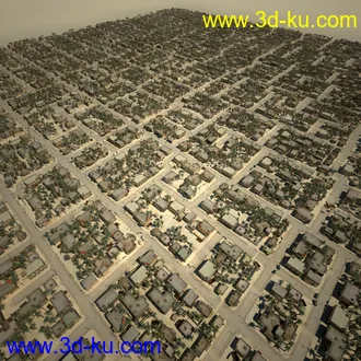 阿拉伯城市模型,阿拉伯建筑,沙漠城市模型,阿拉伯风格街道模型的图片18