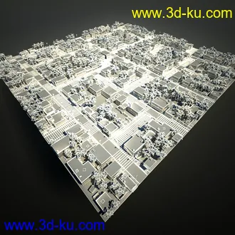 阿拉伯城市模型,阿拉伯建筑,沙漠城市模型,阿拉伯风格街道模型的图片30