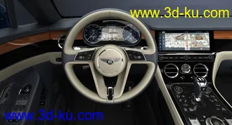 宾利2018款汽车,Bentley Continental GT轿车模型的图片1