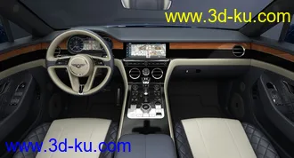 宾利2018款汽车,Bentley Continental GT轿车模型的图片