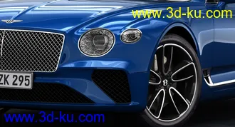 宾利2018款汽车,Bentley Continental GT轿车模型的图片