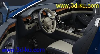 宾利2018款汽车,Bentley Continental GT轿车模型的图片