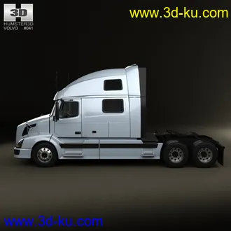 卡车车头,牵引卡车头,沃尔沃卡车头模型的图片2