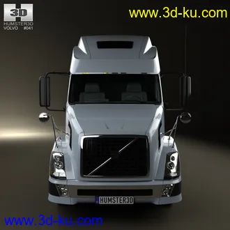卡车车头,牵引卡车头,沃尔沃卡车头模型的图片3