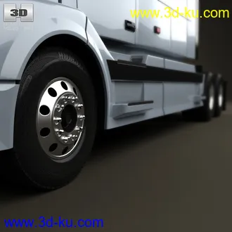 卡车车头,牵引卡车头,沃尔沃卡车头模型的图片9