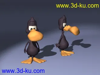 卡通角色，动物模型40个,3ds,lwo的图片