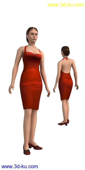 104个角色人物模型,100个预设动画,maya,3dmax的图片53
