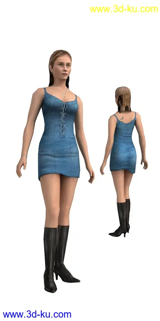 104个角色人物模型,100个预设动画,maya,3dmax的图片59