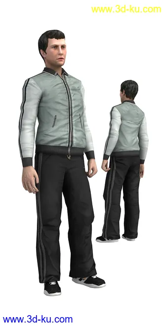 104个角色人物模型,100个预设动画,maya,3dmax的图片73