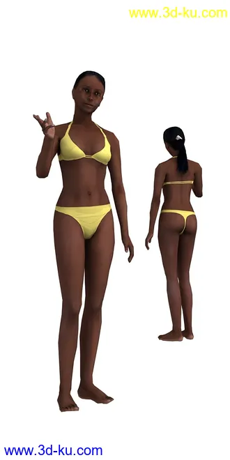 104个角色人物模型,100个预设动画,maya,3dmax的图片93