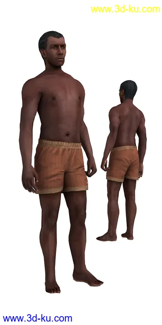 104个角色人物模型,100个预设动画,maya,3dmax的图片94