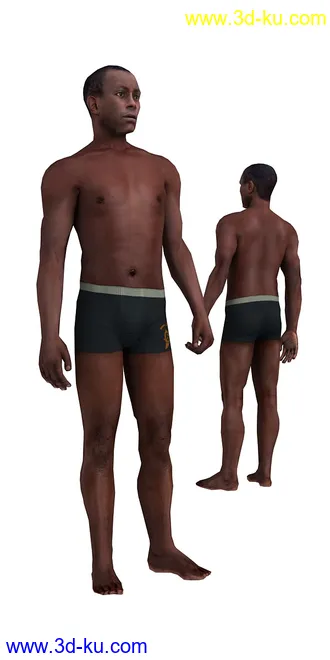 104个角色人物模型,100个预设动画,maya,3dmax的图片97