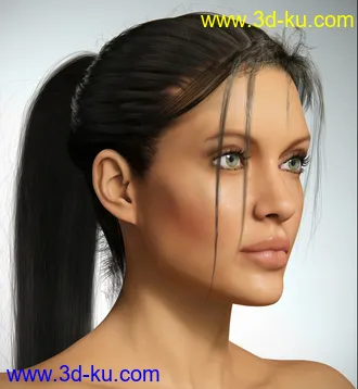 高精度美女模型,天使模型,3dmax,zbrush的图片