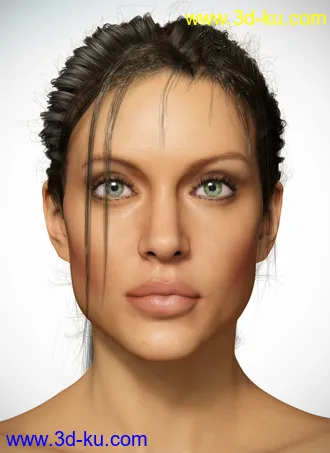 高精度美女模型,天使模型,3dmax,zbrush的图片7
