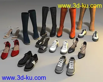 衣服模型合集,3dmax的图片