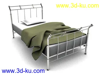 单人床模型,双人床模型合集共106个的图片8