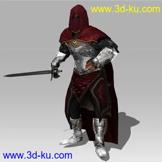 骑士模型,fbx,u3d等格式的图片