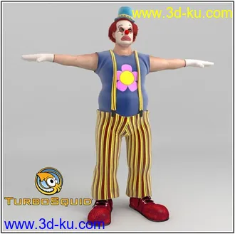 小丑模型,马戏团小丑模型的图片