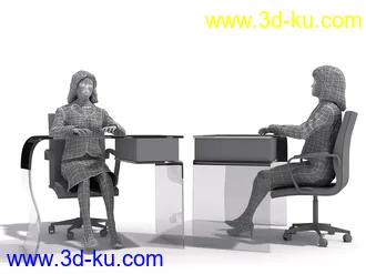 男性女性各种姿势造型人物模型合集的图片40