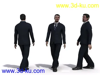 男性女性各种姿势造型人物模型合集的图片