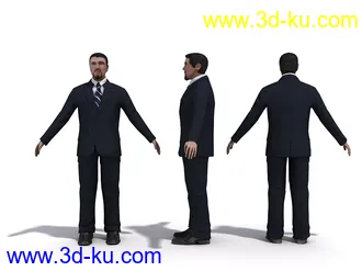 男性女性各种姿势造型人物模型合集的图片52