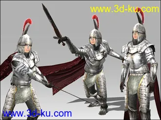 欧洲剑士模型的图片