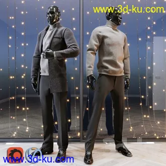 假人模特服装模型的图片