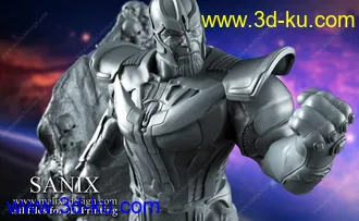 灭霸3D打印模型的图片