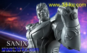 灭霸3D打印模型的图片